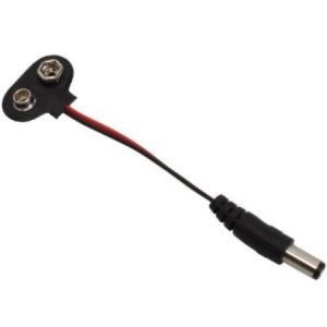 Cabo Adaptador Bateria 9v com Plug