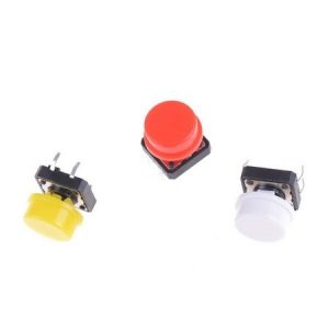 Kit 6 Chaves Táctil Push Button Botão