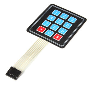 Teclado Matricial de Membrana 4x3