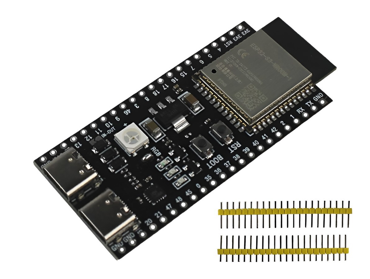 ESP32-S3 DevKitC-1 N16R8 16MB Flash com WiFi e Bluetooth com USB-C