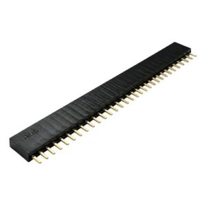 Barra de Pinos Fêmea – 1×40 – 2,54mm