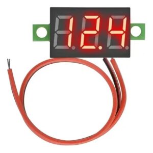 DISPLAY VOLTIMETRO 2,5 A 32V DC 2 FIOS