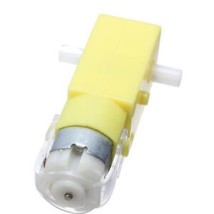 Motor DC com caixa de redução de plástico
